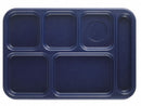 Cambro Tray, w/ Compartments, 10x14, Navy Blue - EABCT1014186