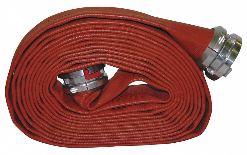 Armored Textiles Attack Line Fire Hose, Single Jacket, MNH x FNH, Rocker, 50 ft Hose Length - G50H15RR50N