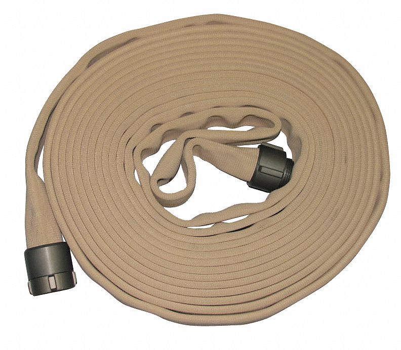 Armored Textiles G52H25HDT50N - G8766 Attack Line Fire Hose Tan 50 ft L