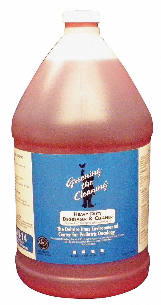 Greening The Cleaning Degreaser, 1 gal Cleaner Container Size, Jug Cleaner Container Type, Unscented Fragrance - DIN14-4