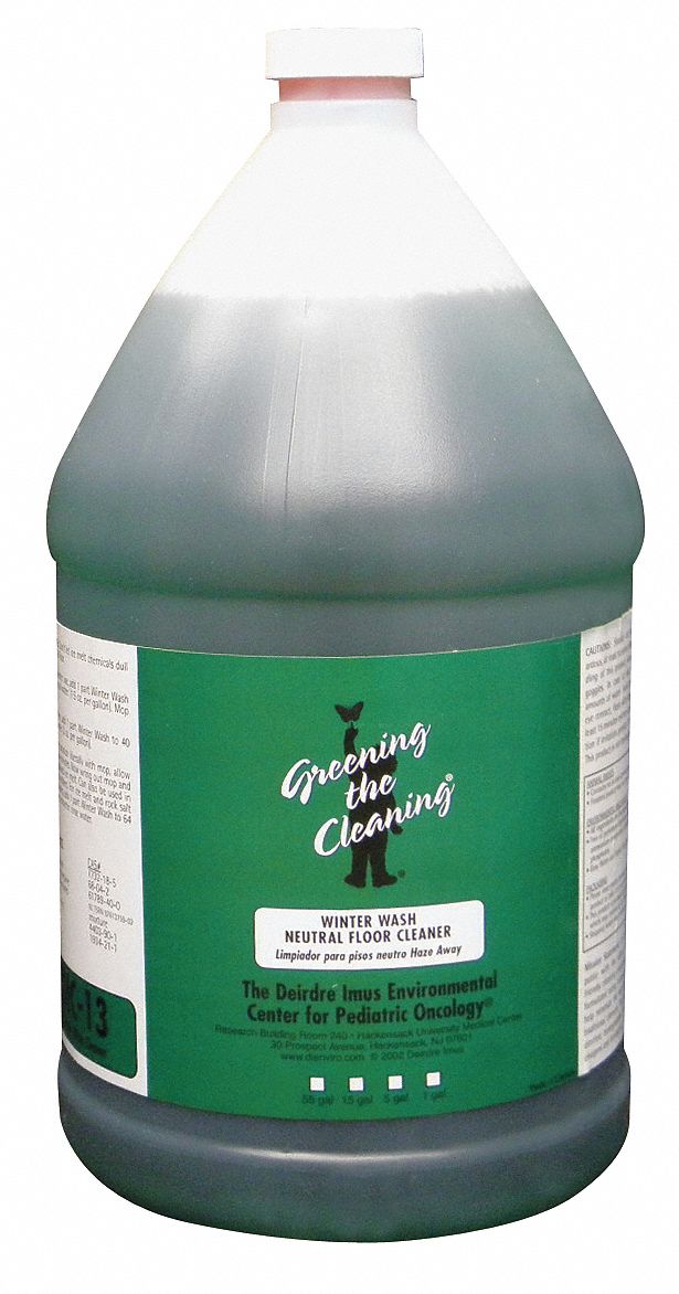 Greening The Cleaning Winter Wash Concentrate, 1 gal, Jug, 85.33 gal RTU Yield per Container, PK 4 - DIN15