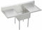 Elkay Stainless Steel Scullery Sink, Without Faucet, 14 Gauge, Floor Mounting Type - WNSF8124LR2