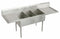 Elkay Stainless Steel Scullery Sink, Without Faucet, 14 Gauge, Floor Mounting Type - WNSF8372LR4