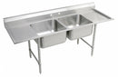 Elkay Elkay, Rigidbilt Series, 18 in x 24 in, Stainless Steel, Scullery Sink - RNSF8236LR2
