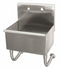 Advance Tabco Wall-Mount Utility Sink, 1 Bowl, Stainless, 22 inL x 19 1/2 inW x 32 1/2 inH - WSS-16-25