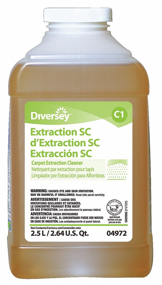 Diversey Carpet Extraction Cleaner For Use With J-Fill Chemical Dispenser, 2 PK - 904972