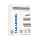 Boardwalk High-Density Can Liners, 33 Gal, 14 Microns, 33" X 38", Natural, 250/Carton - BWK334016