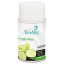 Timemist Premium Metered Air Freshener Refill, Cucumber Melon, 5.3 Oz Aerosol, 12/Carton - TMS1042677