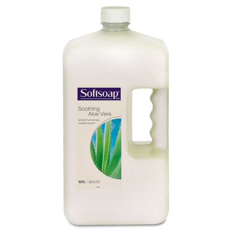 Softsoap Liquid Hand Soap Refill With Aloe, 1 Gal Refill Bottle - CPC01900EA