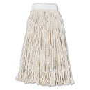 Boardwalk Cut-End Wet Mop Head, Cotton,