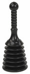 Top Brand Bellows Plunger, 5 in Cup Dia., 6-1/2" Handle Length, Polyethylene Plunger Material - 12G690