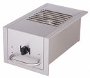 Crown Verity 15" x 27 x 11-3/4" Stainless Steel Built-In Side Burner - SB-BI NG
