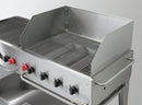 Crown Verity 30" x 21 x 9" Stainless Steel Wind Guard - WG-30