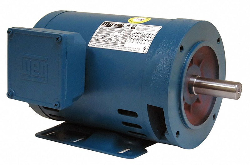 WEG 30 HP, General Purpose Motor, 3-Phase, 1170 Nameplate RPM, 575 Voltage, 286TC Frame - 03018OT3H286TC