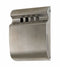 Tough Guy 1/4 gal Cigarette Receptacle, 12 1/2 in Height, 9 1/2 in Base Dia., Metal, Silver - 12V180