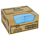Chix Tough Towels, 13 1/4 X 24, Blue/White, 150/Carton - CHI0312
