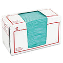 Chix Wet Wipes, 14 X 21, White/Green, 100 Towels/Pack, 9/Carton - CHI8312