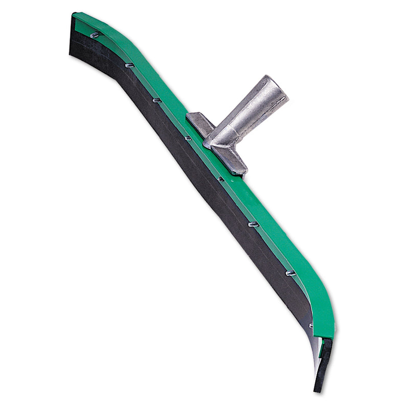 Unger Aquadozer Heavy-Duty Squeegee, Black Rubber, Curved, 24" Wide Blade - UNGFP60C