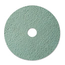 3M Burnish Floor Pad 3100, 20" Diameter, Aqua, 5/Carton - MMM08753