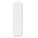 Rubbermaid Dry Room Pad, Microfiber, 18" Long, White, 12/Carton - RCPQ412WHCT