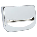 Boardwalk Toilet Seat Cover Dispenser, 16 X 3 X 11 1/2, Chrome - BWKKD200