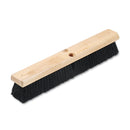 Boardwalk Floor Brush Head, 2 1/2" Black Tampico Fiber, 18" - BWK20218