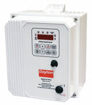 Dayton Variable Frequency Drive,2 hp Max. HP,1 Input Phase AC,120/208-240V AC Input Voltage - 13E647