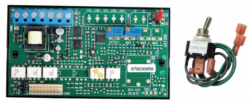 Dayton Signal Isolator with A/M Switch,For Use With Dayton Models 13E632, 13E633, 13E634, 13E635, 13E636, 1 - 13E666