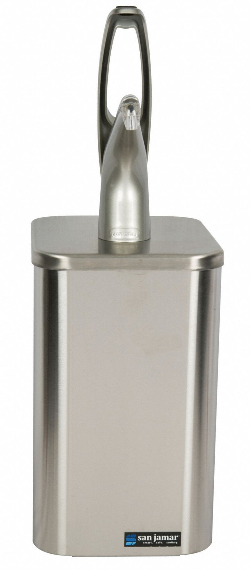 San Jamar Frontline Cntrtop Pump, Metal Finish - P4900