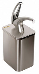 San Jamar Frontline Cntrtop Pump, Metal Finish - P4900