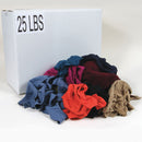 Top Brand Cloth Rag, Sweatshirt, Assorted, Varies, 25 lb - G325025PC