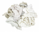 Top Brand Cloth Rag, T-Shirt, White, Varies, 25 lb - 340-25N