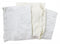 Top Brand Cloth Rag, Flannel, White, Varies, 25 lb - 13Y366
