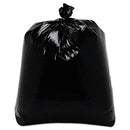 Trinity Plastics Low-Density Can Liners, 16 Gal, 0.7 Mil, 24" X 32", Black, 500/Carton - TRNML2432