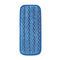 Rubbermaid Microfiber Wall/Stair Wet Mopping Pad, Blue, 13 3/4W X 5 1/2D X 1/2H - RCPQ820BLU