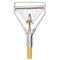 Boardwalk Screw Clamp Metal Head Wooden Mop Handle,
