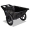 Rubbermaid Big Wheel Agriculture Cart, 300-Lb Capacity, 32.75W X 58D X 28.25H, Black - RCP5642BLA