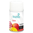 Timemist 9000 Shot Metered Air Fresheners Refill, Mango, 7.5 Oz Aerosol, 4/Carton - TMS1042657