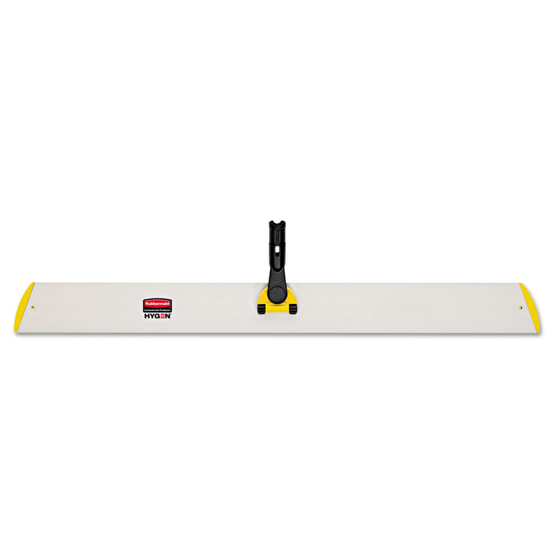 Rubbermaid Hygen Quick Connect Single-Sided Frame, 36 1/10W X 3 1/2D, Yellow - RCPQ580YEL