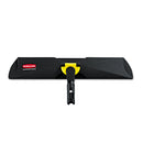Rubbermaid Hygen Quick Connect Single-Sided Frame, 18W X 3 3/8D, Plastic, Black - RCPQ559BLA
