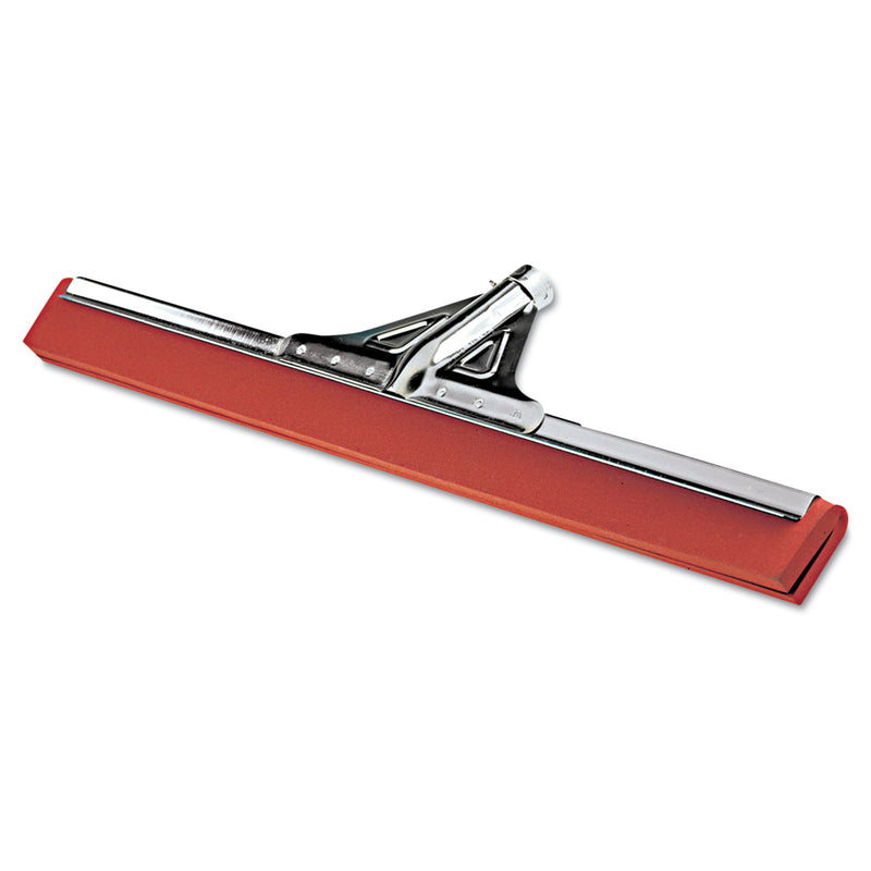 Unger Heavy-Duty Water Wand, 30" Wide Blade, Red Neoprene, Tapered Socket - UNGHW750