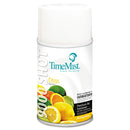 Timemist 9000 Shot Metered Air Fresheners Refill, Citrus, 7.5 Oz Aerosol, 4/Carton - TMS1042649