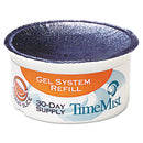 Timemist Gel Cup Refills, Citrus Slice, 2.75" Diameter, 12/Carton - TMS1043744
