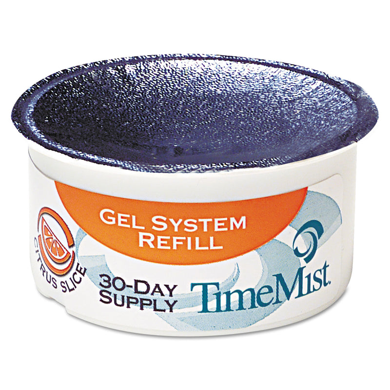 Timemist Gel Cup Refills, Citrus Slice, 2.75