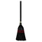 Boardwalk Flag Tipped Poly Bristle Lobby Broom, 37-38" Length, Natural/Black, 12/Carton - BWK951BP