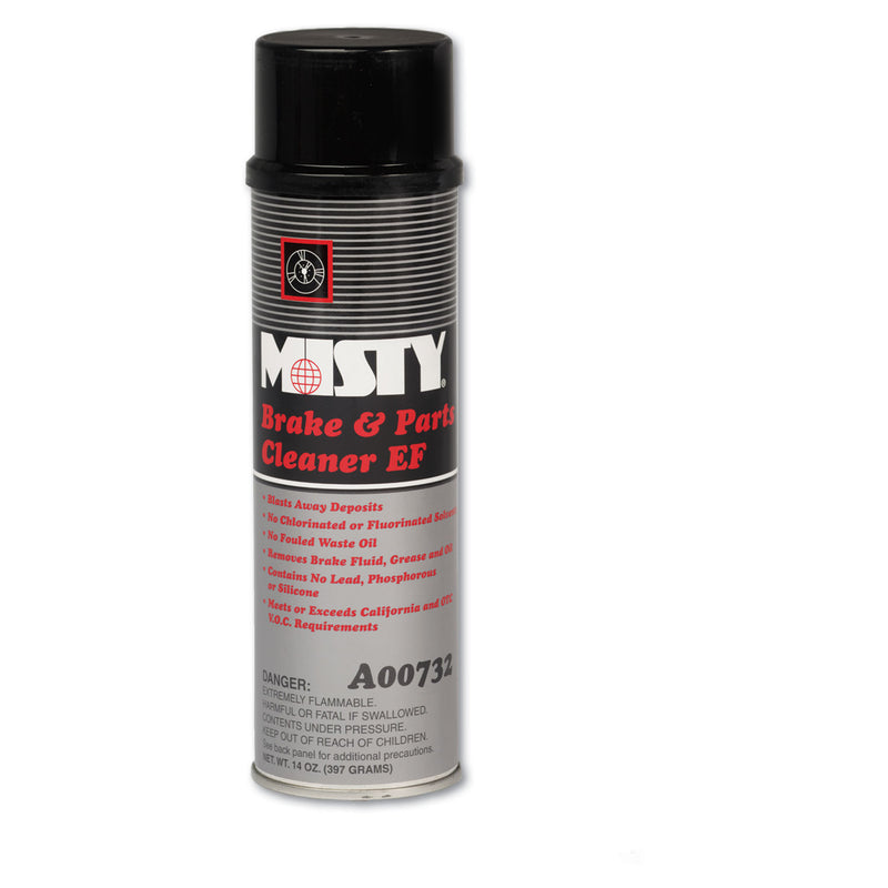 Misty Brake Parts Cleaner Ef, 20 Oz. Aerosol Can, 12/Carton - AMR1003164