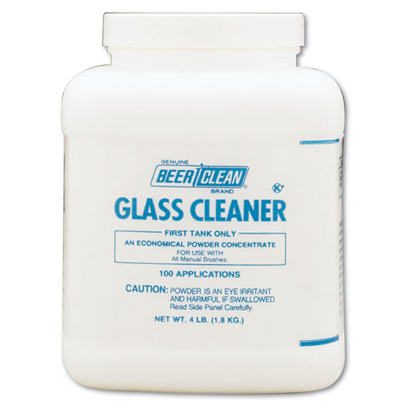 Diversey Beer Clean Glass Cleaner, Unscented, Powder, 4 Lb. Container - DVO990201