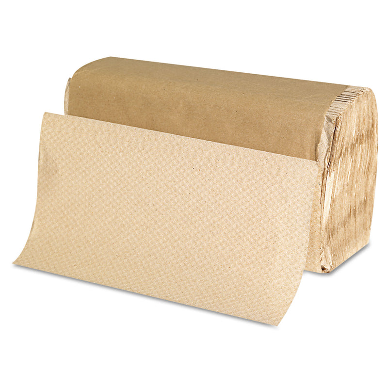GEN Singlefold Paper Towels, 9 X 9 9/20, Natural, 250/Pack, 16 Packs/Carton - GEN1507