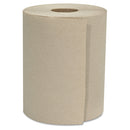 GEN Hardwound Roll Towels, 1-Ply, Natural, 8" X 800 Ft, 6 Rolls/Carton - GEN8X800HWTKF