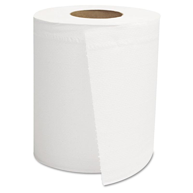 GEN Center-Pull Roll Towels, 2-Ply, White, 8 X 10, 600/Roll, 6 Rolls/Carton - GENCPULL